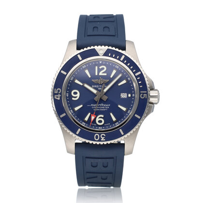 Superocean Automatic 44 - 2023 box + papers | steel blue