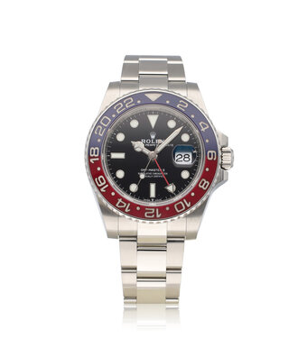Rolex GMT-Master II 40 + box | steel Pepsi blue - red ceramic Oyster