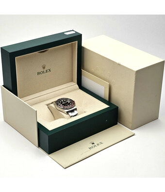 Rolex GMT-Master II 40 + box | steel Pepsi blue - red ceramic Oyster