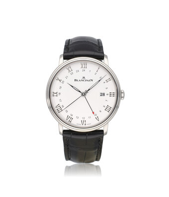 Blancpain Villeret Complete Calendar GMT 40 Unworn 2026 - box + papers | steel white