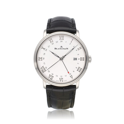 Villeret Complete Calendar GMT 40 Unworn 2026 - box + papers | steel white