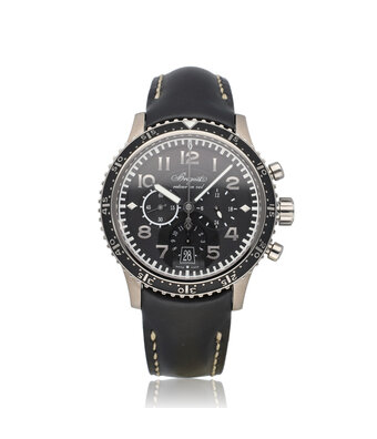 Breguet Type XX  42 - 2015 box + papers | Titanium black