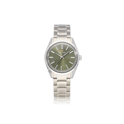Heritage Mechanical 37 steel green 2026 box + papers