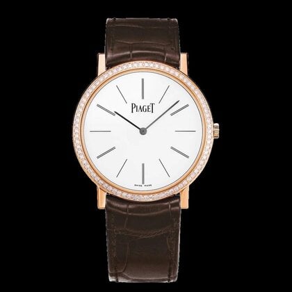 Altiplano Ultra thin 38 rose gold diamond factory bezel NEW / UNWORN 2026 box + papers