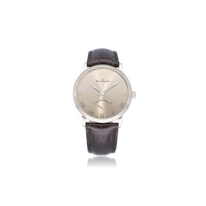 Villeret Ultraplate Retrograde 40 steel NEW / UNWORN 2017 box + papers