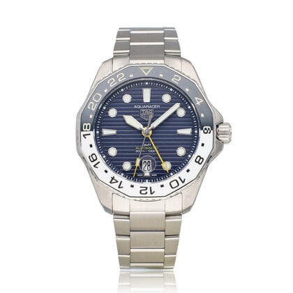 Aquaracer Professional 300 43 STOCK - 2024 box + papers | steel bracelet blue