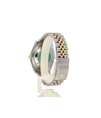 Rolex Datejust 36 NEW ROLEX SERVICE - 1996 B+P | steel - gold ivory pyramid Jubilee