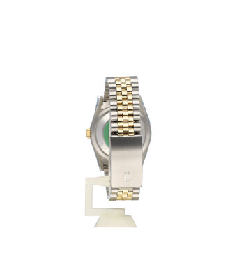 Rolex Datejust 36 NEW ROLEX SERVICE - 1996 B+P | steel - gold ivory pyramid Jubilee