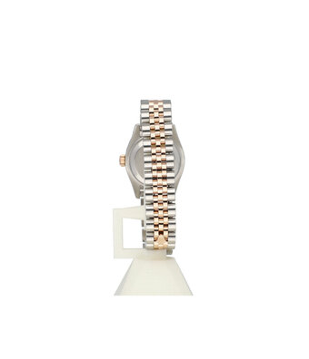 Rolex Lady-Datejust 26 steel - rose gold black Jubilee diamond dial
