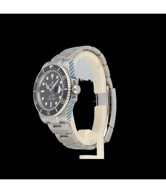 Rolex Submariner Date 40 NEW ROLEX SERVICE - 2013 B+P | steel black ceramic Oyster