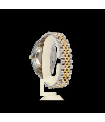Rolex Datejust 36 NEW ROLEX SERVICE - 2009 B+P | steel - gold silver Jubilee diamond