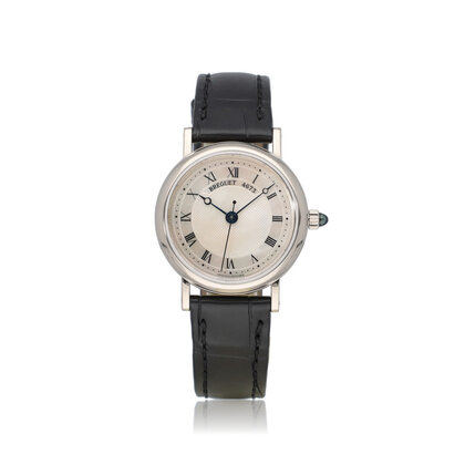 Classique  30 NEW BREGUET STRAP - 2016 + papers | white gold MOP - pearl