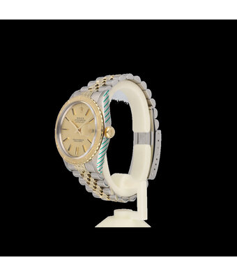 Rolex Datejust Turn-o-graph 36 NEW ROLEX SERVICE - 1979 | steel - yellow gold champagne Jubilee