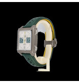 TAG Heuer Monaco Chronograph Racing Green 39 - 2025 box + papers | titanium silver yellow - green li