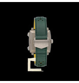 TAG Heuer Monaco Chronograph Racing Green 39 - 2025 box + papers | titanium silver yellow - green li