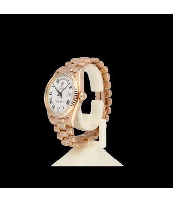 Rolex Day-Date 36 - 1974 | rose gold Buckley white roman tight President