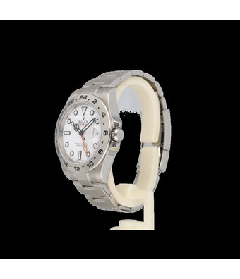 Rolex Explorer II  42 - 2020  + papers | steel white - polar - orange