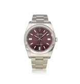 Rolex Oyster Perpetual 36 NEW ROLEX SERVICE | steel grape - purple domed Oyster