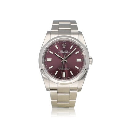 Oyster Perpetual 36 NEW ROLEX SERVICE | steel grape - purple domed Oyster