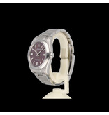 Rolex Oyster Perpetual 36 NEW ROLEX SERVICE | steel grape - purple domed Oyster