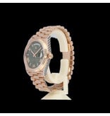 Rolex Day-Date 40 NEW ROLEX SERVICE - 2016 box + papers | rose gold olive / money green Presiden