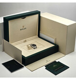 Rolex Day-Date 36 36 white gold silver dial factory diamond bezel President