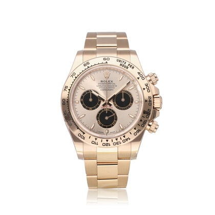 Daytona  40 rose gold - everose sundust / black + box