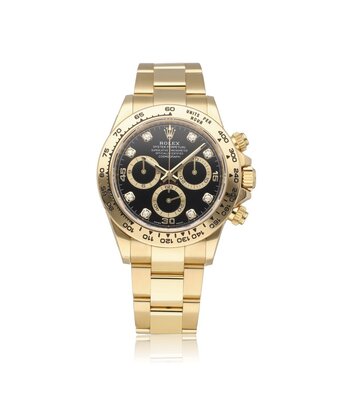 Rolex Daytona  40 NEW ROLEX SERVICE - 2021 box + papers | gold black diamond Oyster