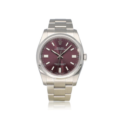 Oyster Perpetual 36 NEW ROLEX SERVICE | steel grape - purple domed Oyster