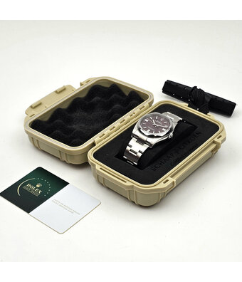 Rolex Oyster Perpetual 36 NEW ROLEX SERVICE | steel grape - purple domed Oyster