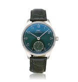 IWC Portugieser Automatic 40 NEW IWC STRAP - 2025 box + papers | steel green