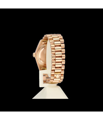 Rolex Day-Date 36 - 1974 | rose gold Buckley white roman tight President