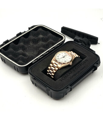 Rolex Day-Date 36 - 1974 | rose gold Buckley white roman tight President