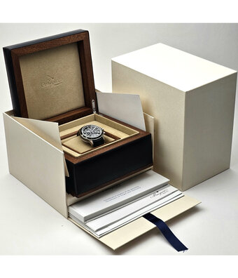 Breguet Type XX  42 - 2015 box + papers | Titanium black