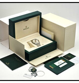 Rolex Datejust 36 NEW ROLEX SERVICE - 2019 B+P | silver roman diamond steel - gold Jubilee