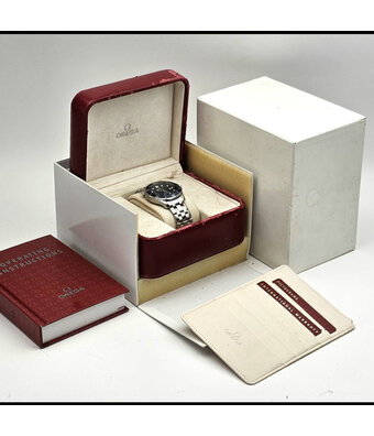 Omega Seamaster Diver 300M  -  2003 box + papers | steel blue