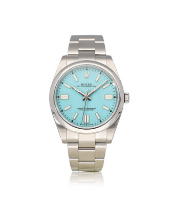 Rolex Oyster Perpetual 41 - 2021 box + papers | Tiffany - Turquoise