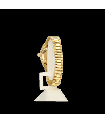 Rolex Lady-Datejust 26 NEW ROLEX SERVICE - 1983 + box | yellow gold lapis lazuli diamond 6 - 9