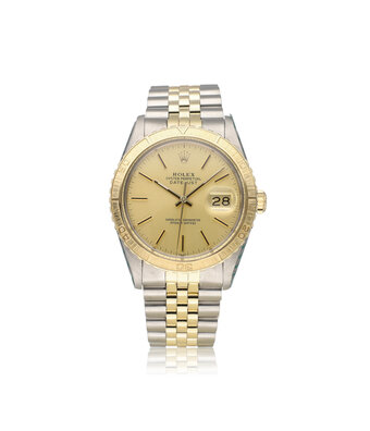 Rolex Datejust Turn-o-graph 36 NEW ROLEX SERVICE - 1979 | steel - yellow gold champagne Jubilee