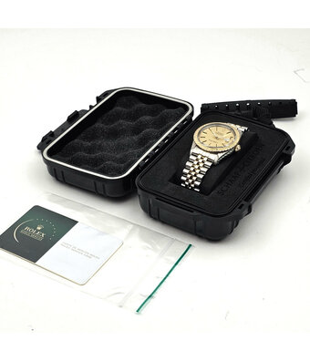 Rolex Datejust Turn-o-graph 36 NEW ROLEX SERVICE - 1979 | steel - yellow gold champagne Jubilee