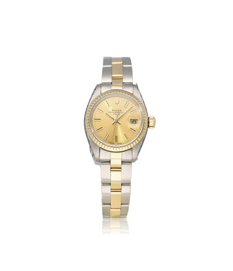 Rolex Lady-Datejust 26 NEW ROLEX SERVICE - 1981 B+P | steel - yellow gold Oyster