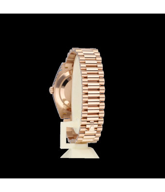 Rolex Day-Date 40 NEW ROLEX SERVICE - 2016 box + papers | rose gold olive / money green Presiden