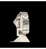 Rolex Submariner Date 40 NEW ROLEX SERVICE - 2010 + papers | steel black rehaut - RRR Oyster