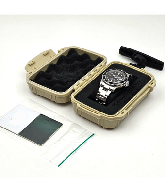 Rolex Submariner Date 40 NEW ROLEX SERVICE - 2010 + papers | steel black rehaut - RRR Oyster