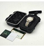 Rolex Datejust 36 NEW ROLEX SERVICE - 2009 B+P | steel - gold silver Jubilee diamond