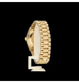 Rolex Day-Date 36 NEW ROLEX SERVICE - 1988 | yellow gold bark diamond - baguette tight President