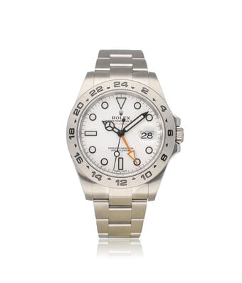 Rolex Explorer II  42 - 2020  + papers | steel white - polar - orange