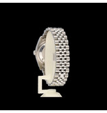 Rolex Datejust 36 - 2017 + papers | steel - white gold diamond black computer Jubilee
