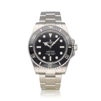 Submariner No Date 41 NEW - STICKERS - UNWORN - 2022 B+P | steel black ceramic Oyster