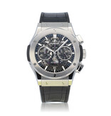 Hublot Classic Fusion Aerofusion Titanium Chronograph 45 skeleton titanium rubber 2022 e-warranty